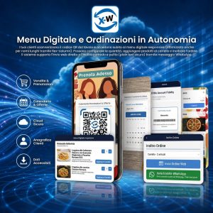 X-W Table Orders – Modulo Ordini al Tavolo & Smart QR Code