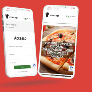 sito web app ristorante