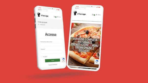 sito web app ristorante