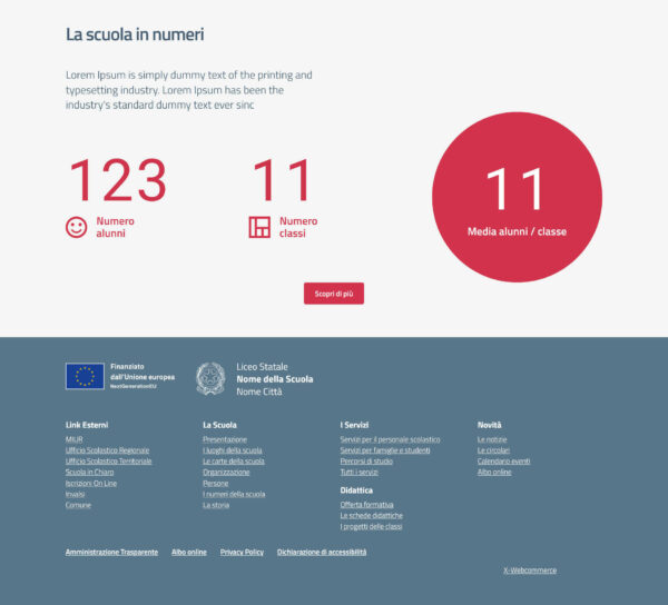 X-W Sito Web Pubblica Amministrazione - Scuola - immagine 4