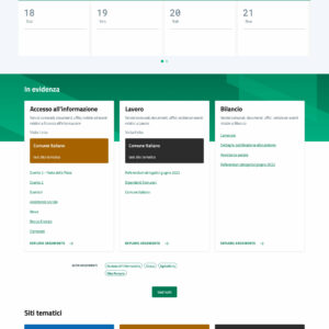 X-W Sito Web Pubblica Amministrazione – Comune