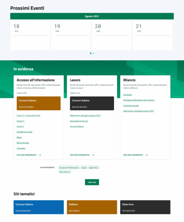 Sito web Pubblica Amministrazione-Comune_