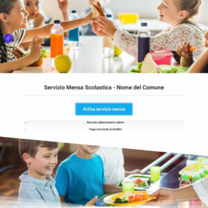 X-W Sito Web Pubblica Amministrazione - Mensa Scolastica