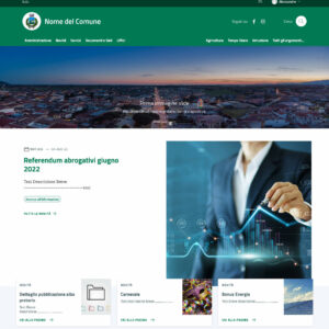 X-W Sito Web Pubblica Amministrazione - Comune